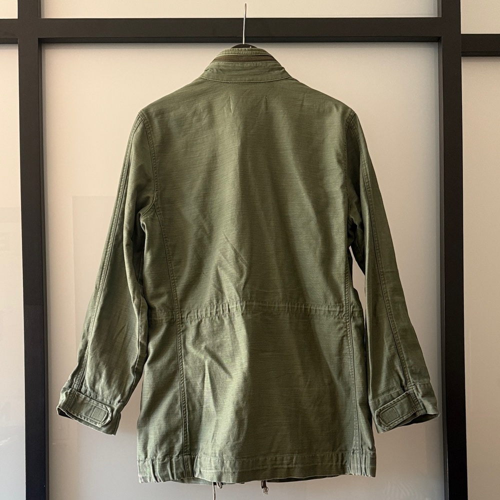 Bar III Olive Utility Jacket in 100% Cotton - Picture 2 of 15